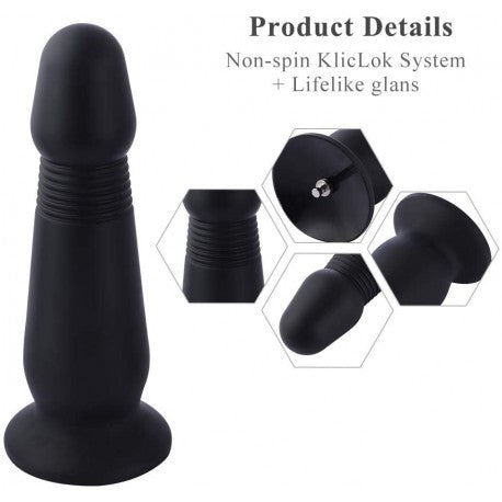 HiSmith - 10.24" Silicone Grenade Anal Plug (KlicLoc) - Just for you desires