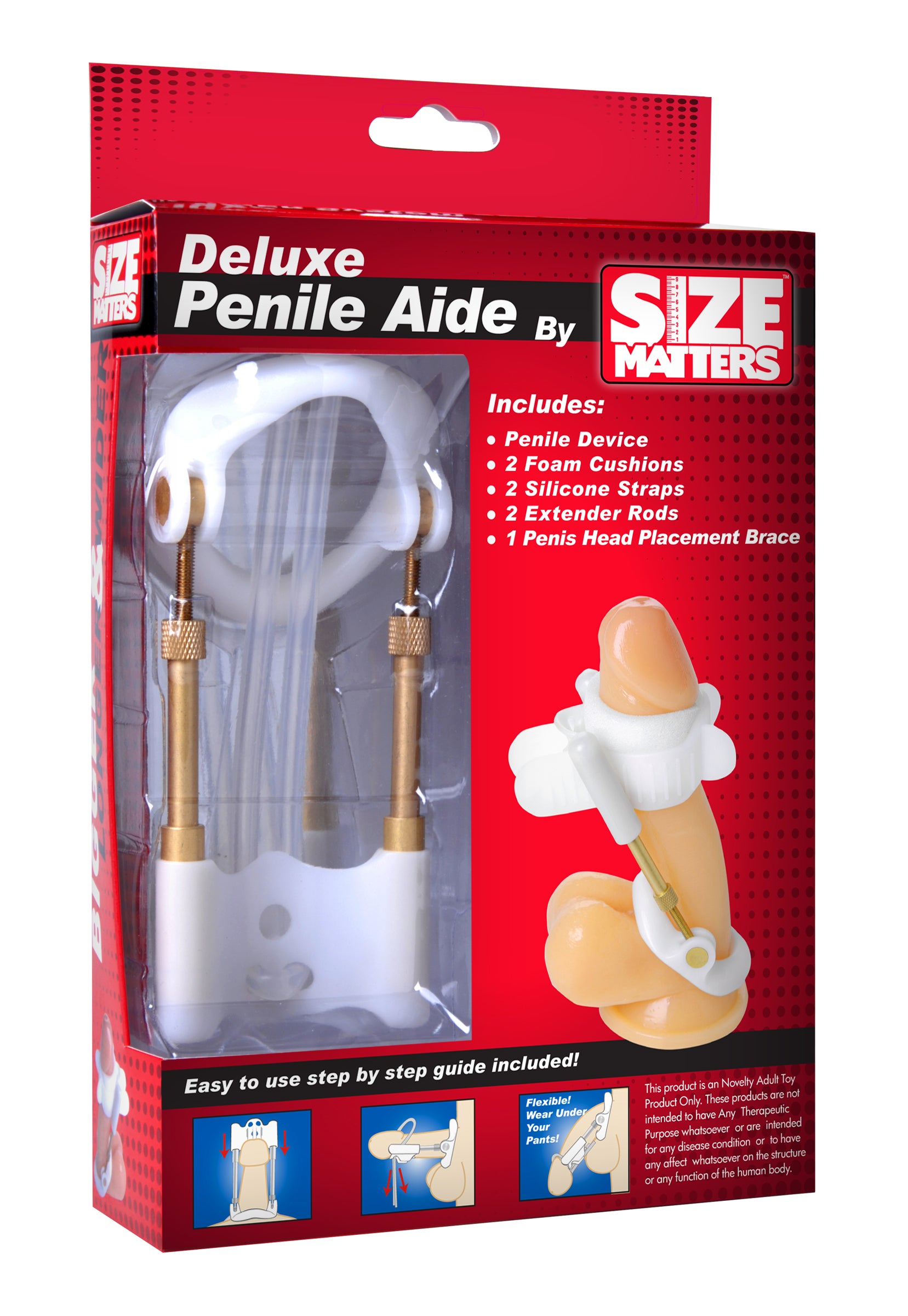 Size Matters Deluxe Penile Aide - Just for you desires