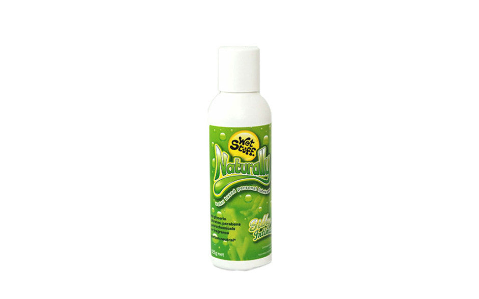 Wet Stuff Naturally - 125g Disk Top - Water Based Lubricant with Prebiotics - 125 gram Bottle - Just for you desires