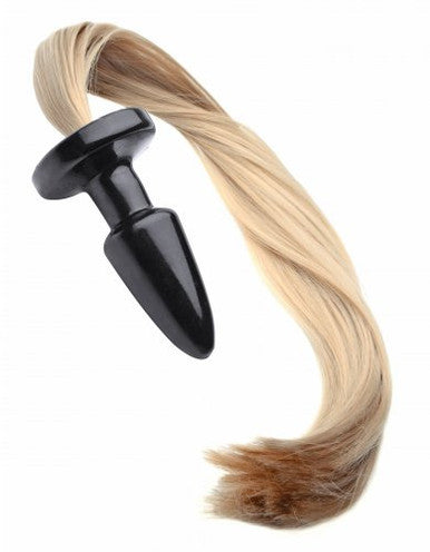 157365 - BLONDIES PONY TAIL BUTT PLUG - Just for you desires