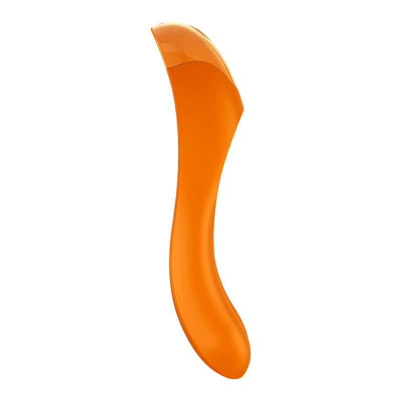 Satisfyer Candy Cane Finger Vibe Orange - Just for you desires