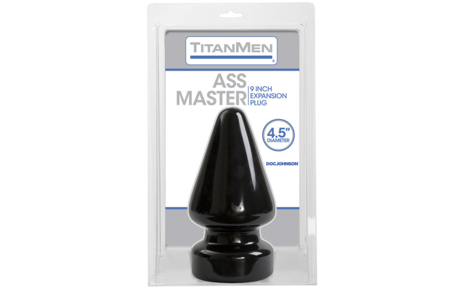 Titan Men Tools Ass Master Butt Plug - Just for you desires