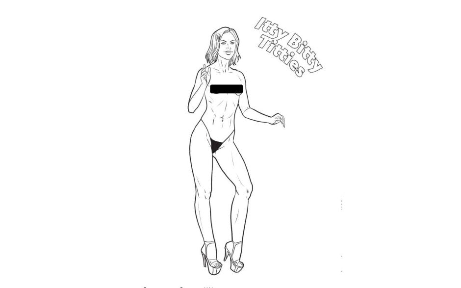 Boobs Boobs Boobs Colouring Book - Just for you desires