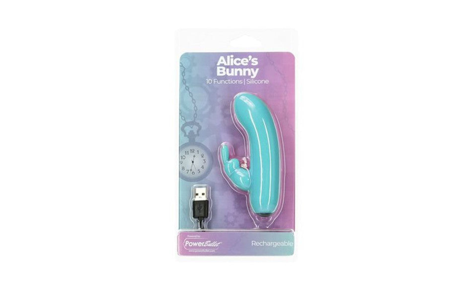 Power Bullet Alices Bunny Teal - Just for you desires