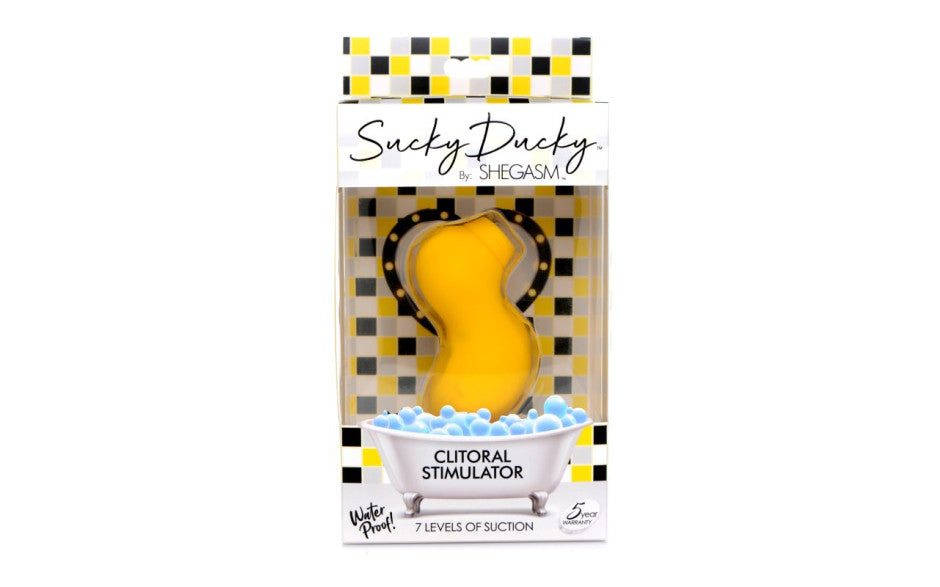 Shegasm Sucky Ducky Clit Stimulator - Just for you desires