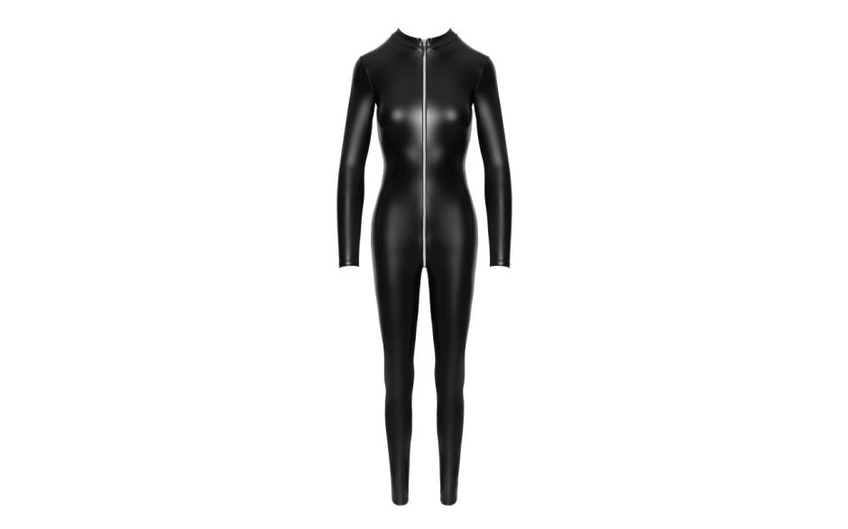 Power Wetlook Catsuit w Front Zipper - Just for you desires