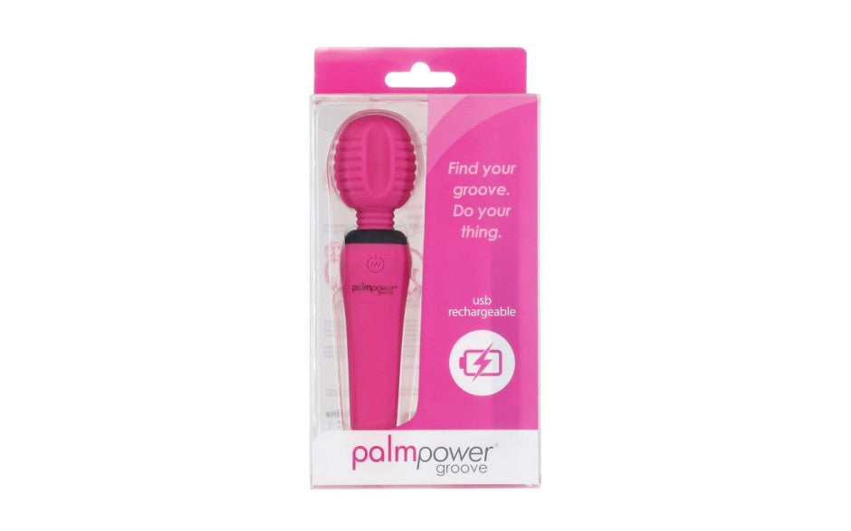 Palm Power Groove Mini Wand Fuchsia - Just for you desires