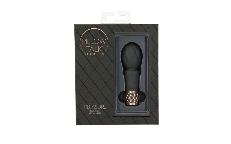 Pillow Talk Secrets Pleasure Wand Black - Just for you desires