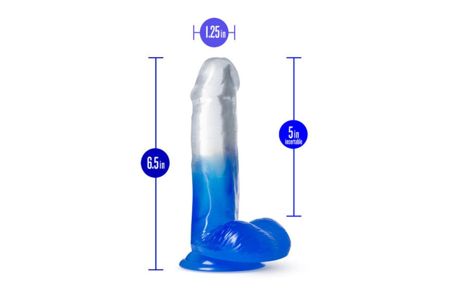 B Yours Morning Dew 6in Dildo Stella Blue - Just for you desires