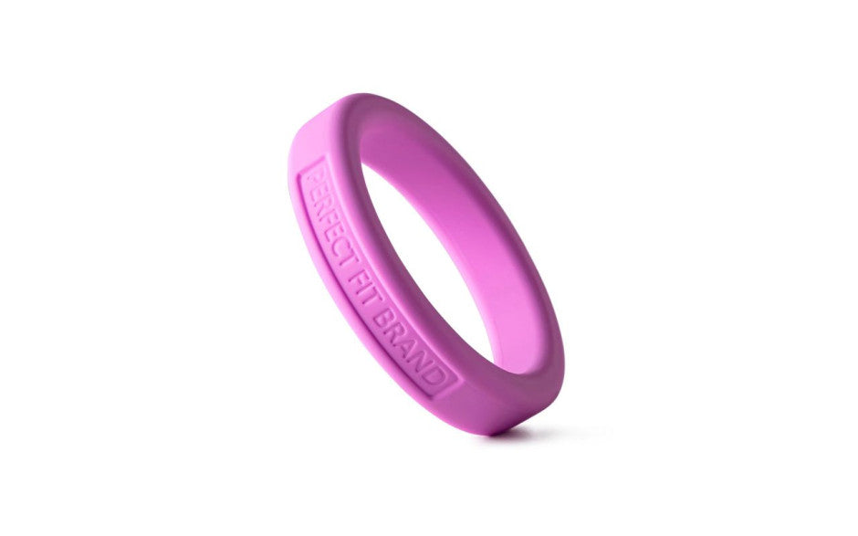 Classic Silicone Medium Stretch Penis Ring 44mm Pink - Just for you desires