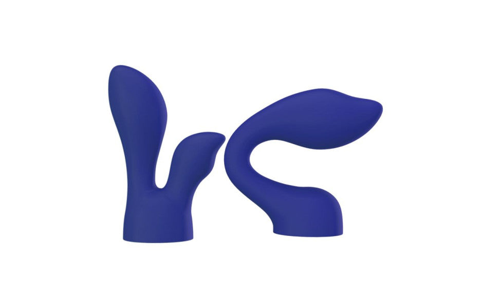 Palmsensual Accessories 2 Silicone Head – Blue - Just for you desires