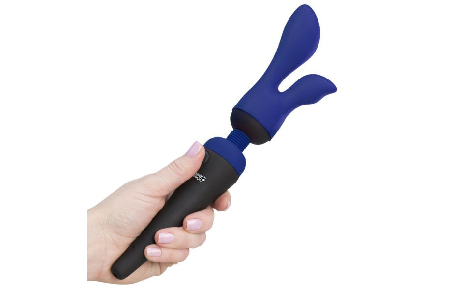 Palmsensual Accessories 2 Silicone Head – Blue - Just for you desires