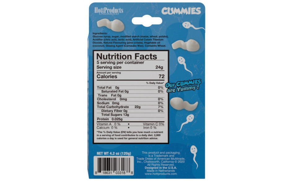 Cummies Sperm Shaped Gummies - Just for you desires