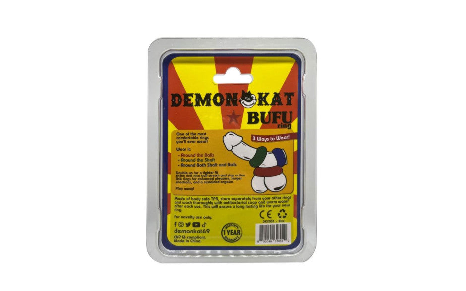 BuFu Ring Blue - Just for you desires