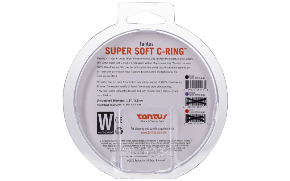 Soft C-Ring Onyx - Just for you desires