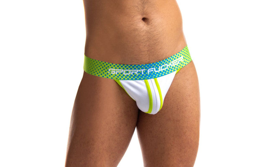 Jersey Jock Green/White - Just for you desires
