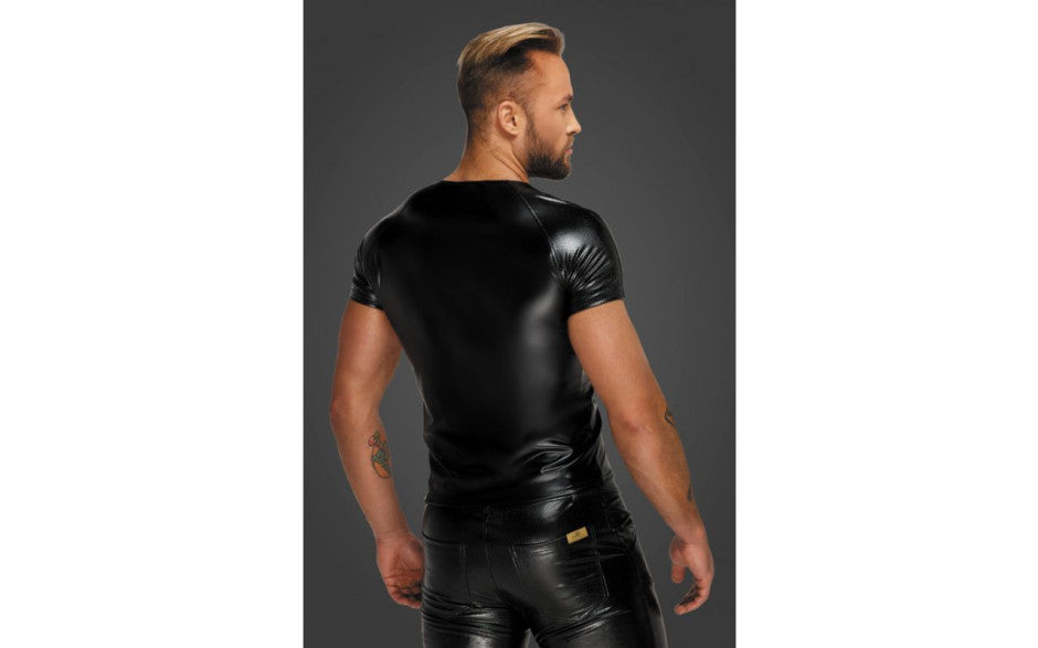 Wetlook T-Shirt with Snake Wetlook Sleeves - Just for you desires