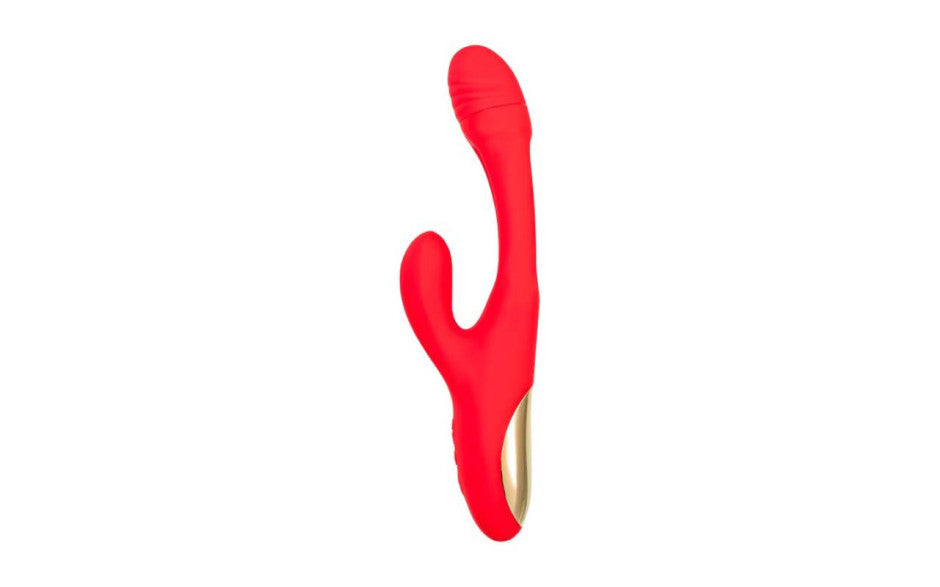 JOS Patti Moving Tongue Rabbit Vibrator Red - Just for you desires