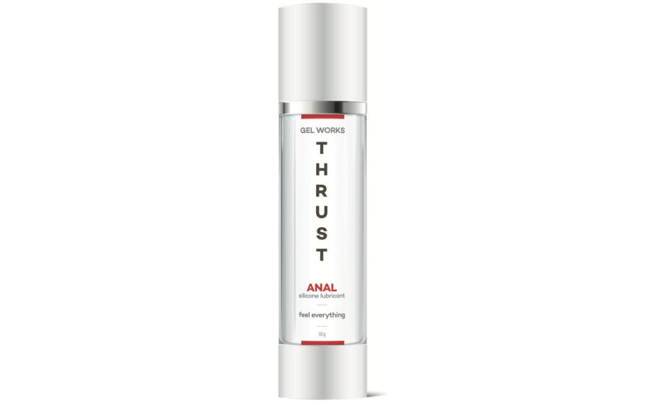 Wet Stuff Thrust - Anal Silicone Lubricant - 90 gram Airless Bottle - Just for you desires