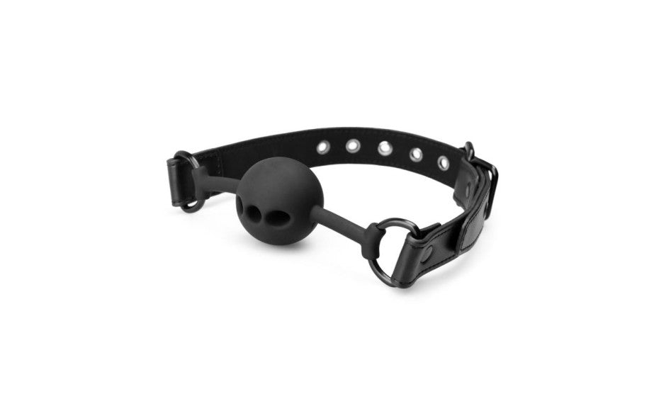Breathable Silicone Ball Gag Black - Just for you desires