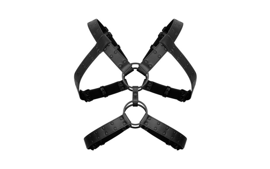 Rocco Bondage Harness Black - Just for you desires