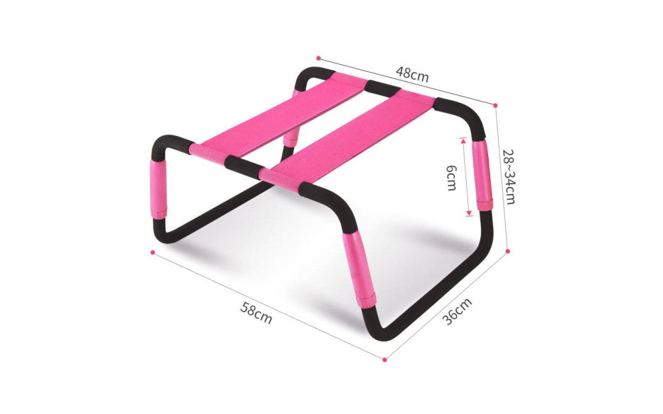 Sex Chair Adjustable Height Pink - Just for you desires