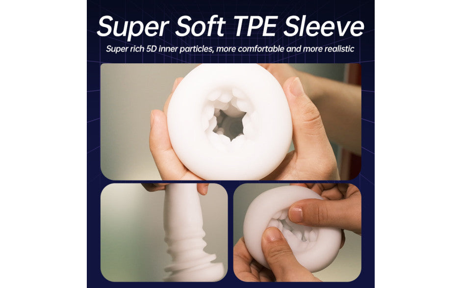 DVA Automatic USB Thrusting and Vibrating Masturbator - Just for you desires