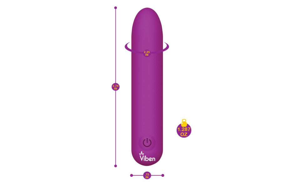 Bombshell 5 Speed 9.5cm USB Mighty Bullet Berry - Just for you desires