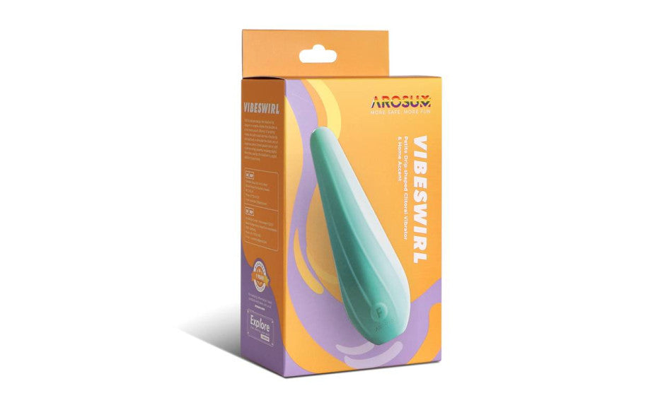 VibeSwirl Drip Shape Rechargeable Vibrator - Just for you desires
