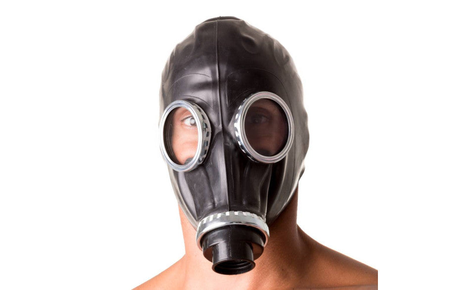 Classic 80s Fetish Rubber Gas Mask - Just for you desires