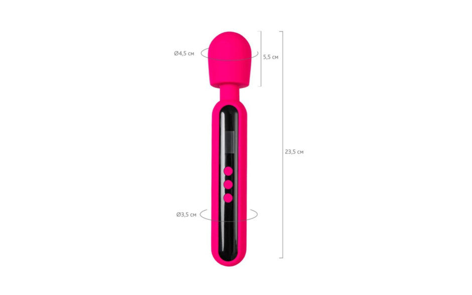 eroTeq Wand Massager Mashr Pink - Just for you desires