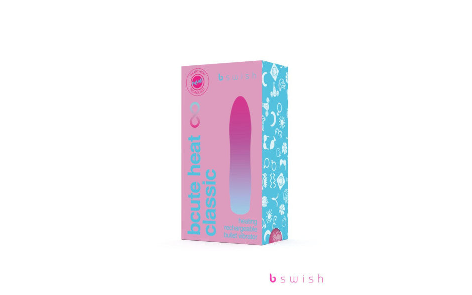 Bcute Infinite Heat Classic - Sunset Pink - Pink 10 cm USB Rechargeable Vibrator - Just for you desires