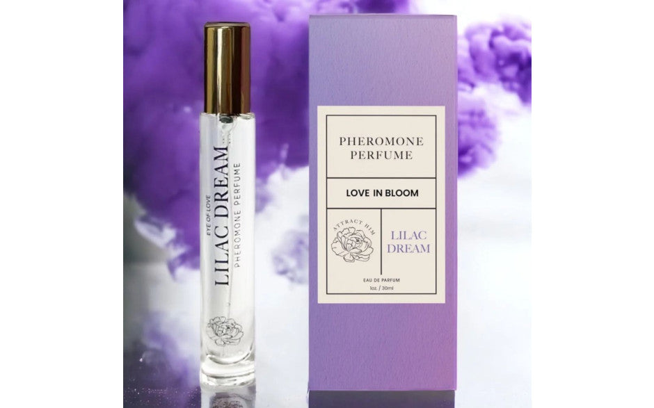 Eye Of Love Love In Bloom Lilac Dream Pheromone Perfume - 10ml - Vanilla Scented Pheromone Parfum for Women to attract Men - 10 ml Spray - Just for you desires