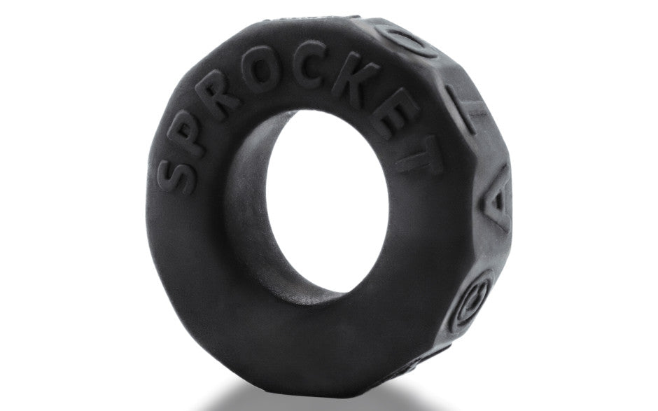 Oxballs Sprocket Comfort No Roll Cockring Plus+Silicone™ Special Edition Night - Just for you desires