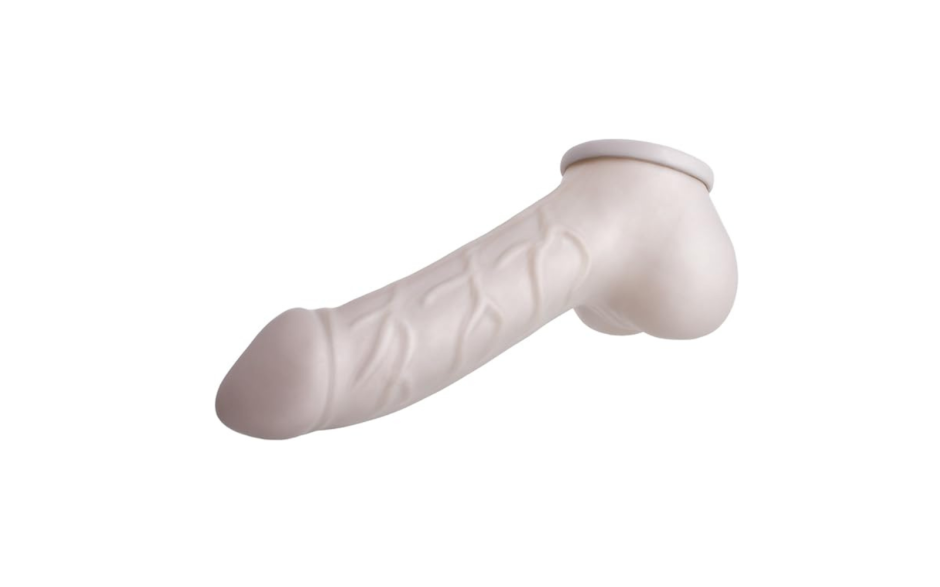Carlos Latex Cock Sleeve Silver - Just for you desires