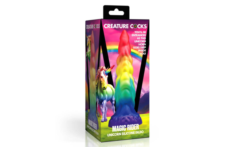 Magic Rider Unicorn Silicone Dildo - Just for you desires