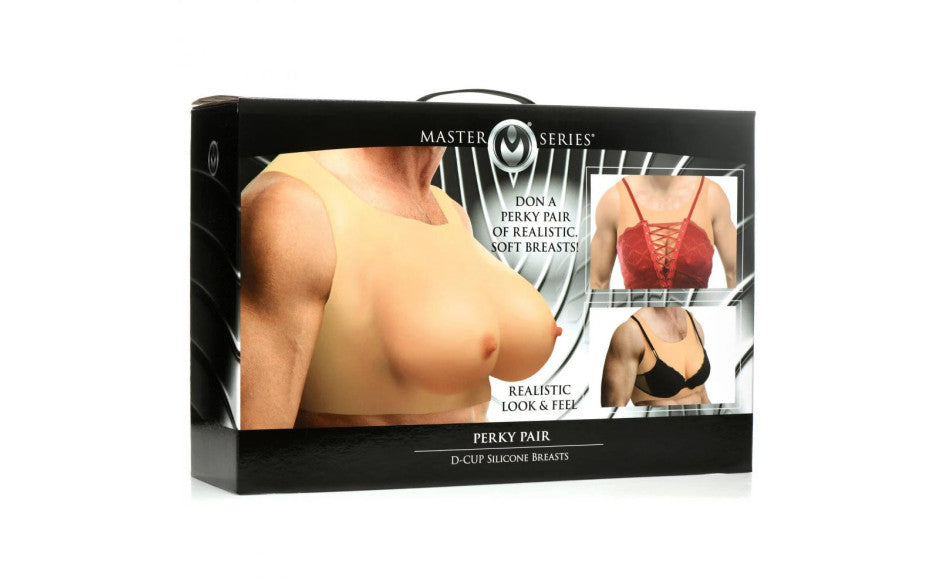 Perky Pair D Cup Silicone Breasts - Just for you desires