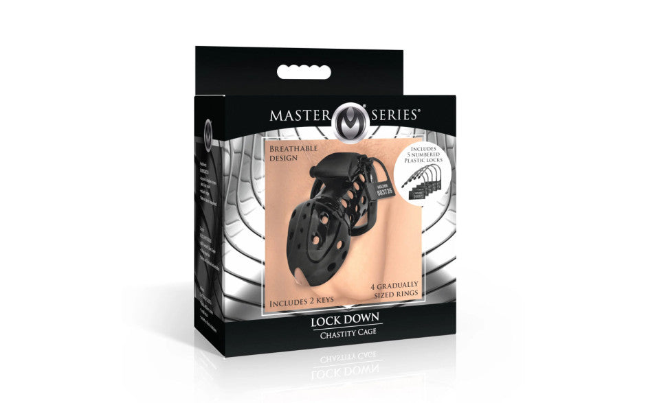 Lock Down Chastity Cage - Just for you desires