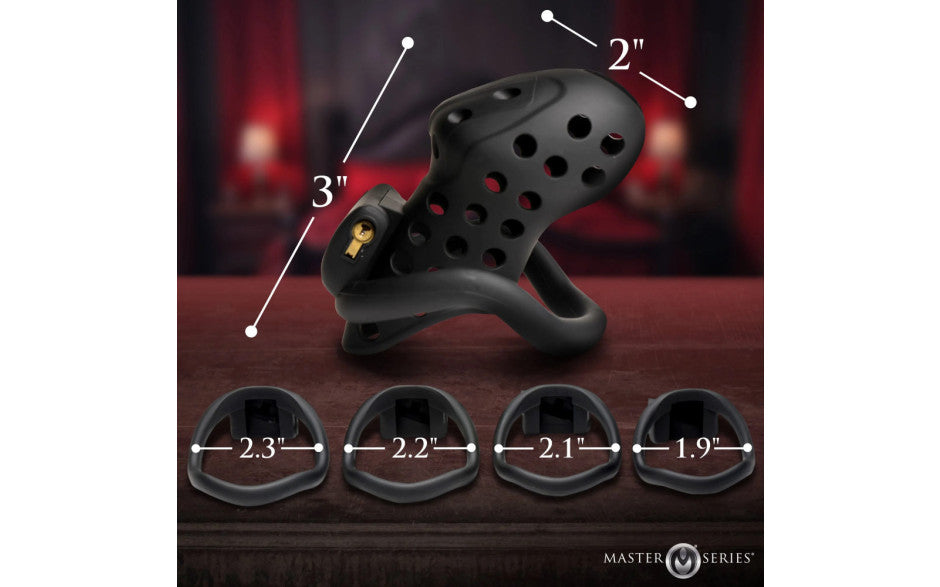 Lock Down Chastity Cage - Just for you desires