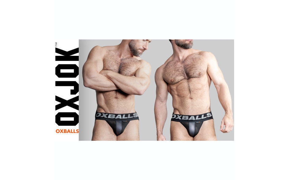 Oxjock Airmesh Swagger Jockstrap Ice White X Large - Just for you desires