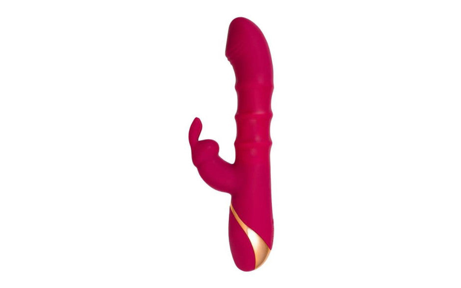 JOS Tenty Rabbit Vibrator with Moving Shaft Rings - Just for you desires