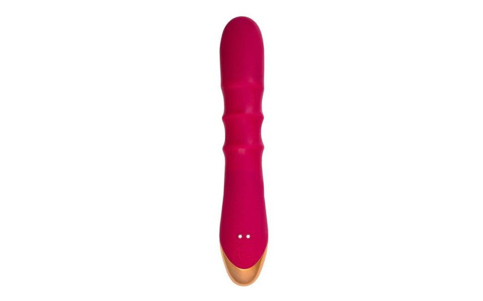 JOS Tenty Rabbit Vibrator with Moving Shaft Rings - Just for you desires