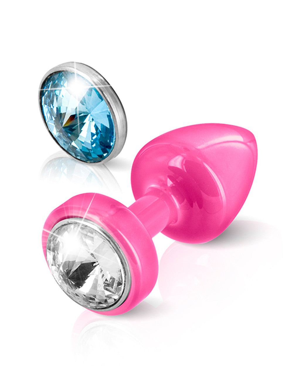 199110 - Anni Magnet T1 Butt Plug With 2 Interchangeable Gems - Just for you desires