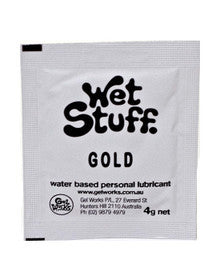101780 - Wet Stuff  Gold 4G Sachet - Just for you desires