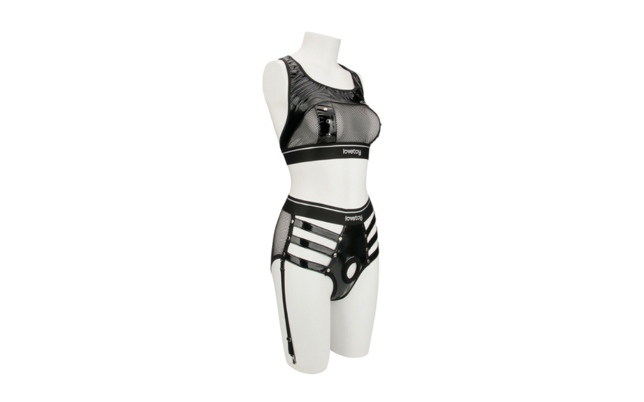 Rebellion Reign Iconic Harness Strap On Set L/XL - Just for you desires