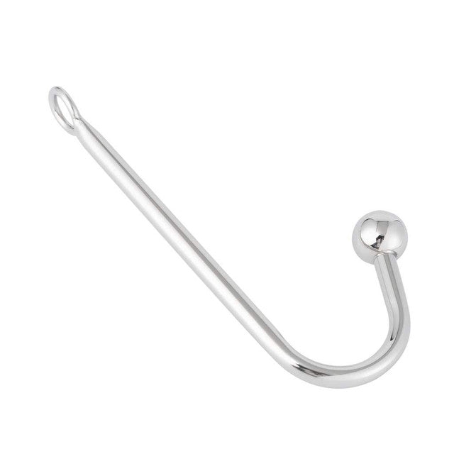 Kink - Stainless Steel Anal Hook 240mm x 30mm Weight 125g - Just for you desires
