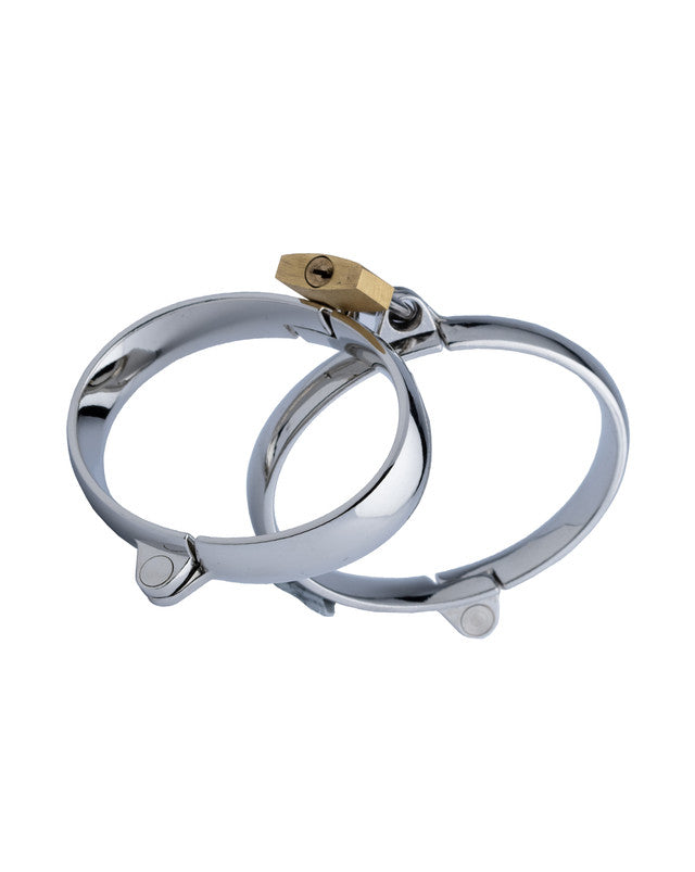 232376 - Kinki Range Cuffs With Padlock - 2.6 Inch - Just for you desires