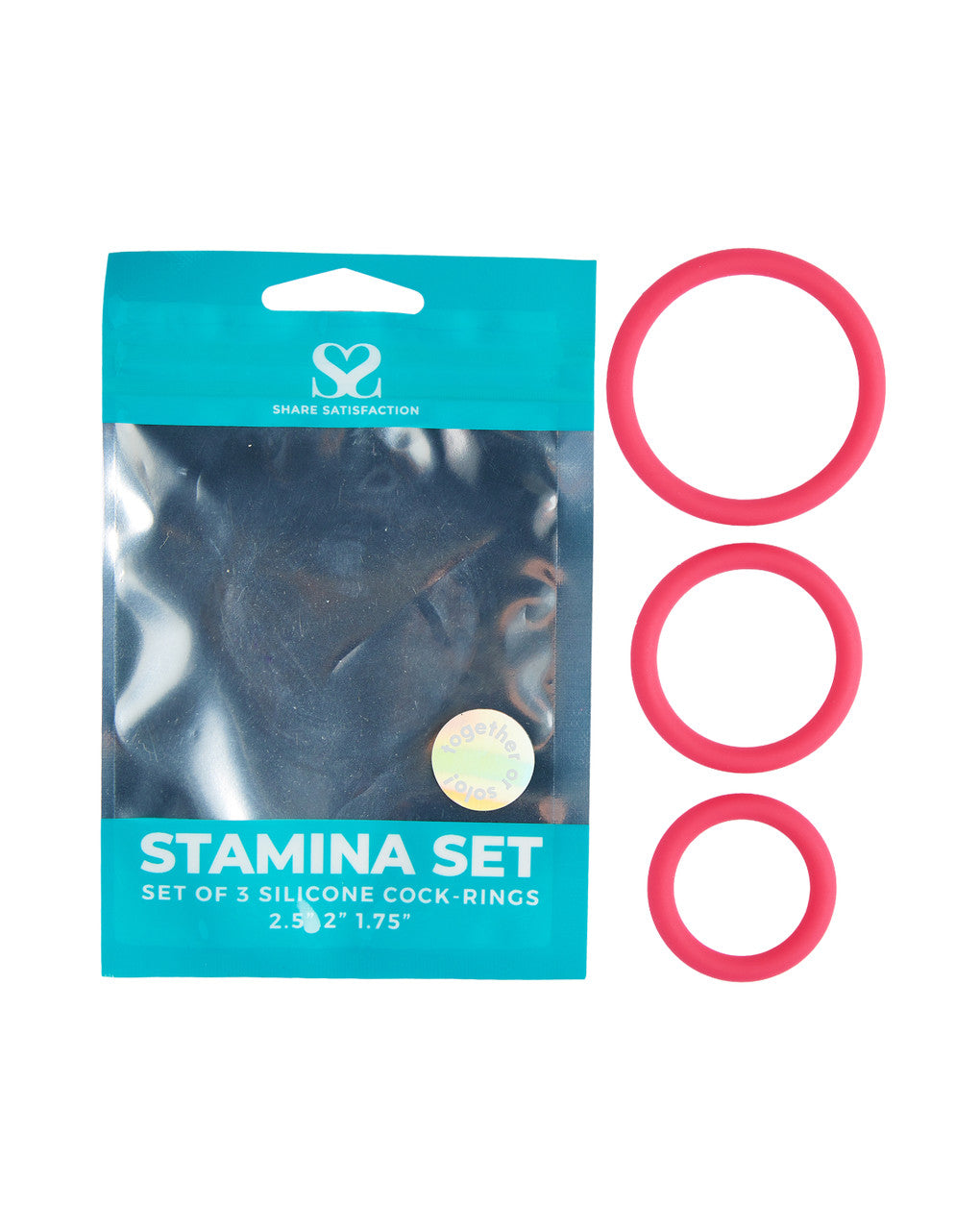 244354 - Share Satisfaction Stamina C-Ring Set - Just for you desires