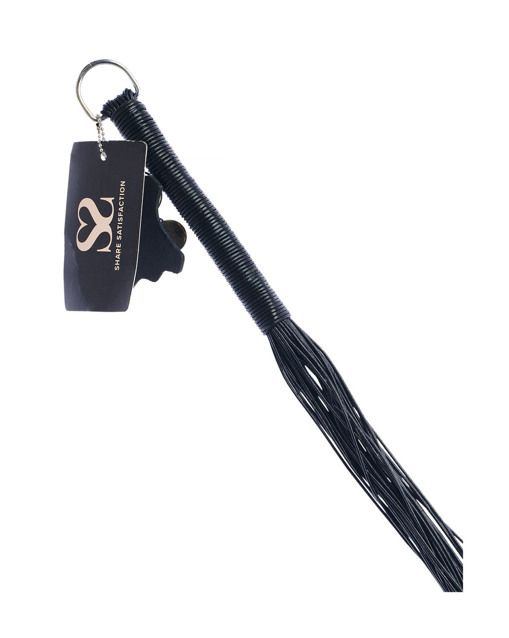 244926 - Bound X Leather Cord Flogger - Just for you desires