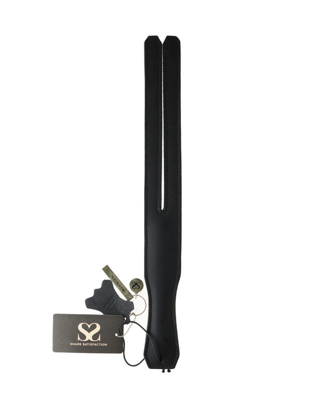 245186 - Bound X Two Cut Saddle Leather Paddle - Just for you desires